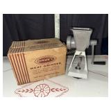Dazey meat grinder with original box
