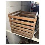 Wooden egg crate no lid