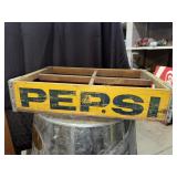Pepsi wooden drink crate
