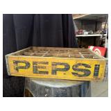 Tupelo MS Pepsi wooden drink crate