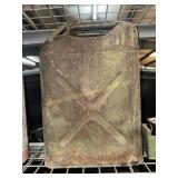 Vintage Metal Jerry can