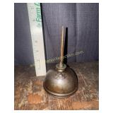 Ford script embossed oiler thumb oil can