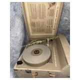 Portable record player
