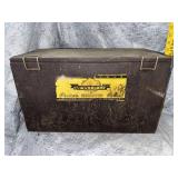 Vintage Woodland portable metal ice box