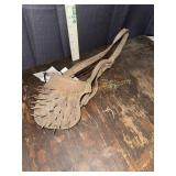 Ole spiked calf weaning collar/halter