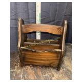 Desk letter sorter/pen holder