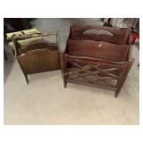 2 magazine racks