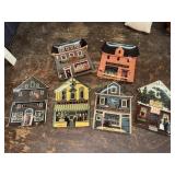 The Bradford exchange Wysocki folk town plates