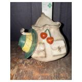 Goebel satchel and hat wall pocket