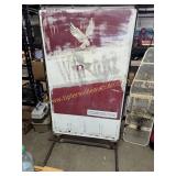 5ft Winston cigarette two sided sign on stand