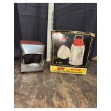 Ash flash lantern with red warning blinker and