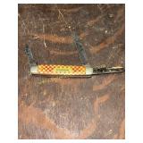 Vintage Purina advertising 3 blade pocket knife