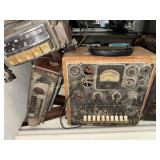 Antique tube tester and automotive radios