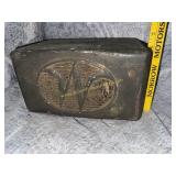 Antique metal Westinghouse speaker box