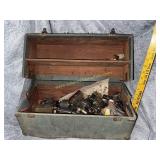 Radio repair box with tubes