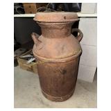 Old milk can