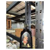 Hand painted coal shovel