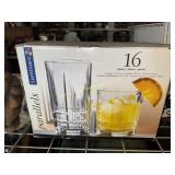 16pc luminarc beverage set