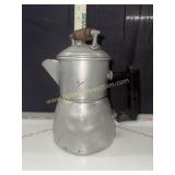 Aluminum camp coffee pot