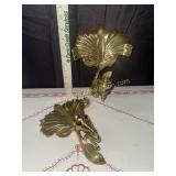 Vintage brass wall sconces
