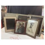 Group of very cool vintage frames and portraits