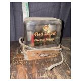Vintage Red Devil electric fence charger