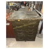 Vintage industrial cabinet