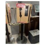 Coin operated joke phone arcade machine