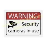 Premises is under video surveillance no early
