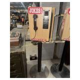 Coin operated joke phone arcade machine