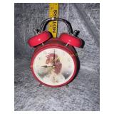 Rooster alarm clock battery powered