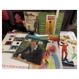 Country, musicals, ink spots, etc vinyl records