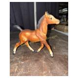 Breyer horse running foal