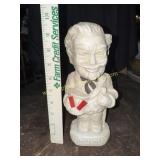 1970s colonel sanders KFC blow mold coin bank
