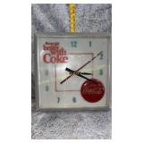 Vintage 1960ï¿½s  Coca-Cola cafe clock
