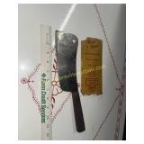 Vintage Real Keen carbon steel kitchen cleaver