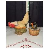 Resin chicken and egg timer