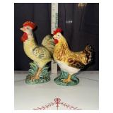 Japan rooster and hen