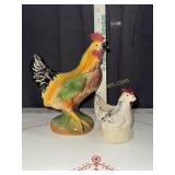 Pottery chickens