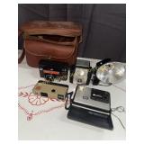 Group of Kodak vintage cameras-Hawkeye, brownie,
