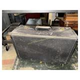 Vintage black briefcase