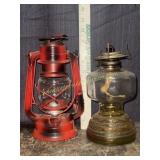 Lantern and oil lamp
