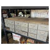 Industrial steel parts bin/ cabinet