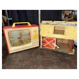 Fisher price giant screen music box and family