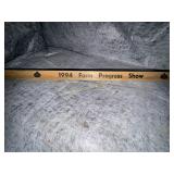 Amado oil yardstick from farm show 1994