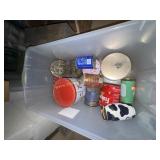 Collection of tins