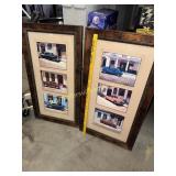 Automotive prints in custom matted frames