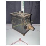 Antique magic lantern candle projector