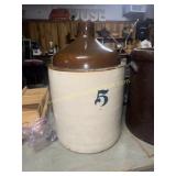 5 gallon stoneware jug
