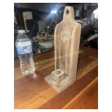 Wooden candle stand